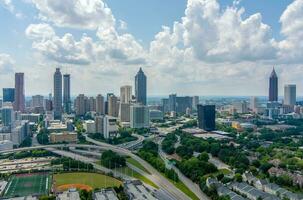 downtown Atlanta, Georgia skyline foto
