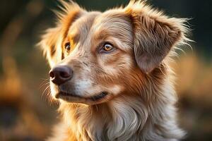 internationell hundar dag , fokus på djur invecklad detaljer ai genererad foto