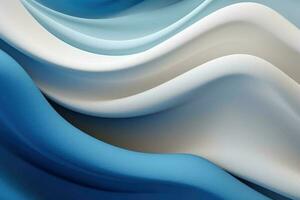abstrakt vit och blå Färg bakgrund. generativ ai foto