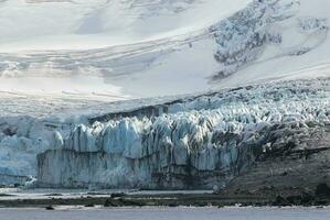 glaciär i Antrtica, söder shetland foto