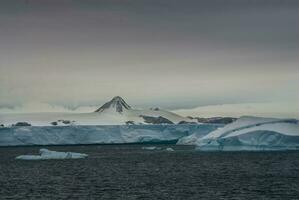 vild frysta landskap, antarctica foto