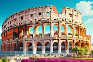 Foto roman colosseum