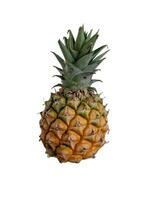 ananas på en vit bakgrund foto