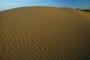 sand sanddyner i pampas, argentina foto