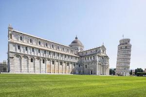 lutande tornet i Pisa, Italien
