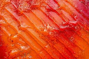 röd orange solig texturerad glas foto