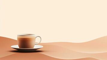 minimalistisk kaffe bakgrund foto