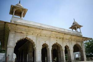 arkitektonisk detaljer av lal qila - röd fort belägen i gammal delhi, Indien, se inuti delhi röd fort de känd indisk landmärken foto