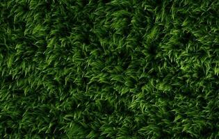 grön löv bakgrund. sömlös mönster. skapas med generativ ai teknologi. foto