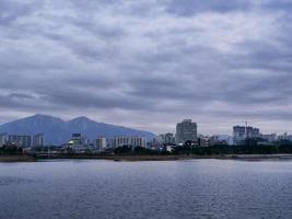 bukten i Sokcho City foto