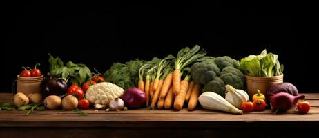 frekvent av grönsaker foto