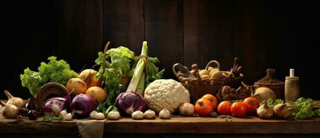 frekvent av grönsaker foto