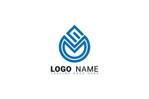 m logotyp design för en företag foto