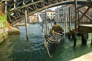 navigering i Venedig foto