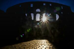 colosseum till de gryning foto