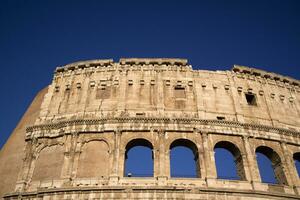 konstruktiv detaljer av de colosseum foto