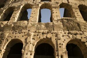 konstruktiv detaljer av de colosseum foto