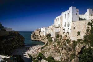 polignano en sto bari Italien foto