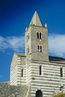 kyrka av portovenere liguria foto