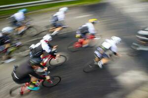 väg cykling lopp foto