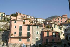 detaljer av de stad av lerici liguria foto