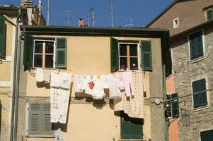 detaljer av de stad av lerici liguria foto