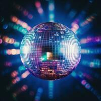 disko boll levande bakgrund foto