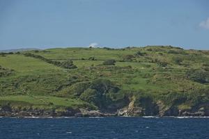 Irländska kusten nära Killybegs, County Donegal i Irland foto