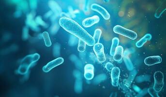 realistisk Foto bakterie. skapas med generativ ai