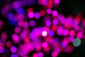 defocused lampor bokeh foto