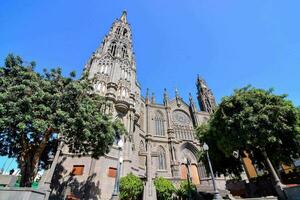 kyrka av san juan bautista gran canaria Spanien foto