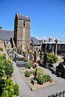 le mont saint-michel tidvattens- ö normandie nordlig Frankrike foto