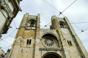 torn av London i lissabon huvudstad stad av portugal foto