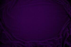 lila sammet tyg textur Begagnade som bakgrund. violett Färg panne tyg bakgrund av mjuk och slät textil- material. krossad sammet .lyx magenta tona för silke. foto