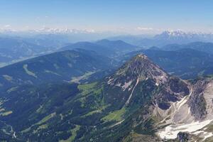 vandring i de österrikiska alps foto