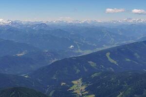 de österrikiska alps foto