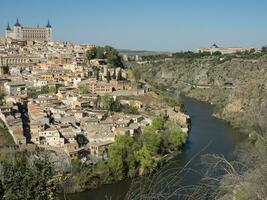 den gamla staden toledo i Spanien foto