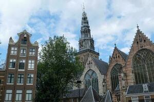 den holländska staden amsterdam foto