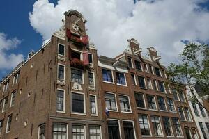 de stad av amsterdam foto