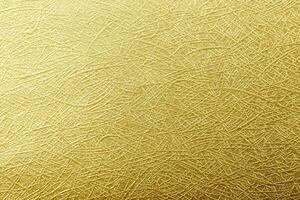 gyllene papper folie på bakgrund textur. foto