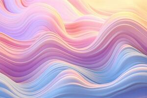 abstrakt vågor och bergen japansk stil bakgrund med linje Vinka mönster, ai generera foto