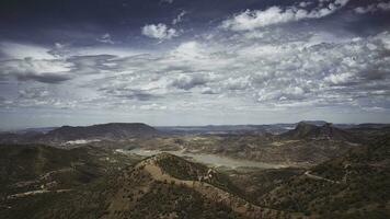 naturens serenad. utforska de förtjusande skönhet av grazalema och sahara de la sierra foto