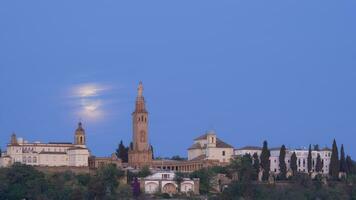 upphöjd christ av de helig hjärta av Jesus, san juan de aznalfarache, Sevilla, Spanien foto