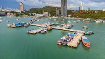 antenn se av pattaya , thailand foto