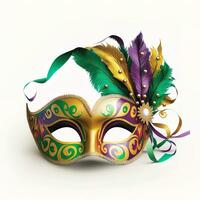 mardi gras festlig karneval mask foto