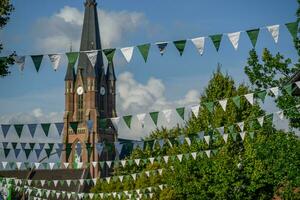 sommar tid i de Tyskland Westfalen foto