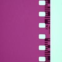35mm negativ fotografisk film i livliga abstrakta färger