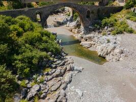 mesi bro i shkoder, albania förbi Drönare foto