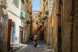 visningar av procida ö i Italien foto