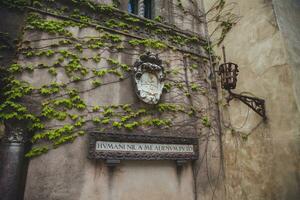 villa cimbrone trädgårdar i ravello på de amalfi kust, Italien foto